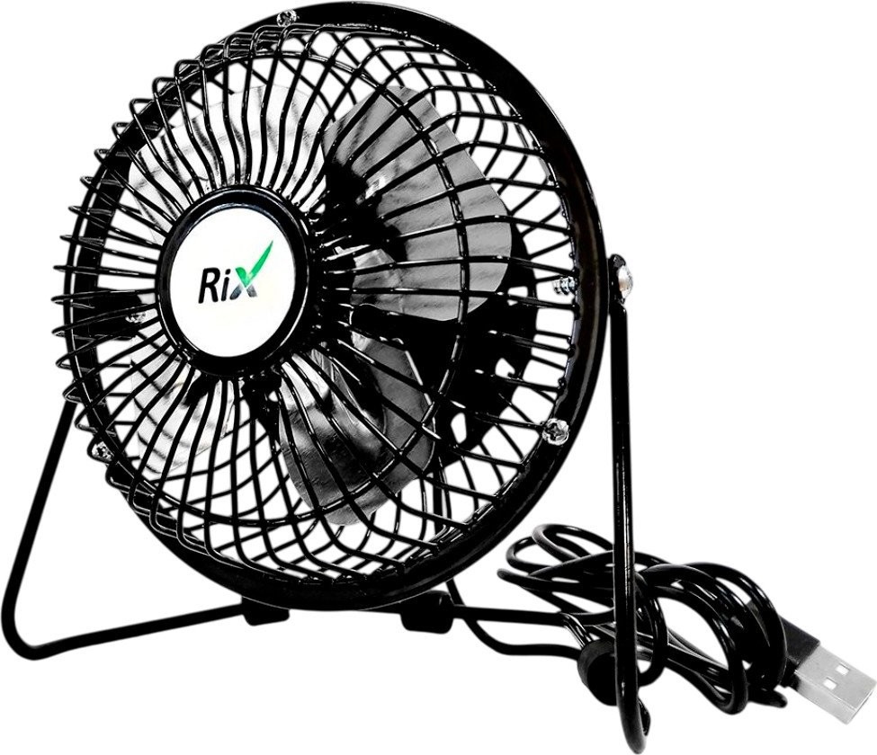 Вентилятор Rix RDF-1501USB (черный)