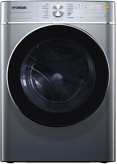 Стиральная машина HYUNDAI WME9413 кл.:A++ фронт. макс.:10кг темно-серебристый