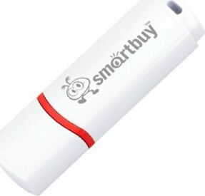 USB Flash Smart Buy Crown White 4GB (SB4GBCRW-W)