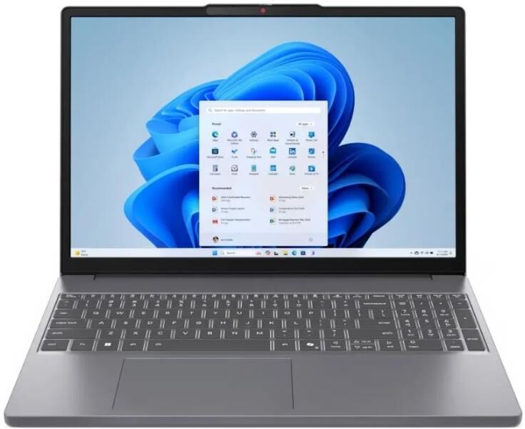 LENOVO 15.3" IdeaPad Slim 3 15IRH10 Core i5 13420H/16Gb/512Gb SSD/No OS/Luna Grey (83K100MLLK) ПИ