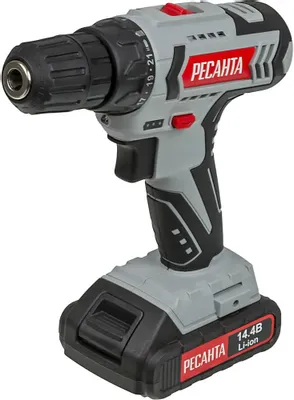 Дрель-шуруповерт Ресанта ДА-14-2Л (с 2-мя АКБ)