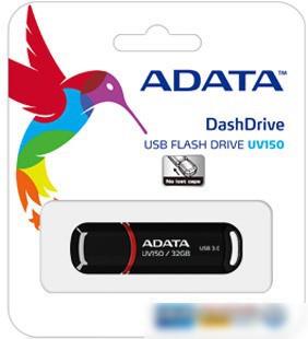 A-Data DashDrive UV150 Black 32GB (AUV150-32G-RBK)
