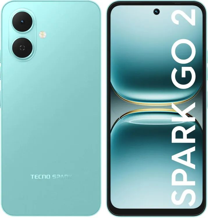 Телефон Tecno Spark Go 2 4GB/128GB (лазурный зеленый)