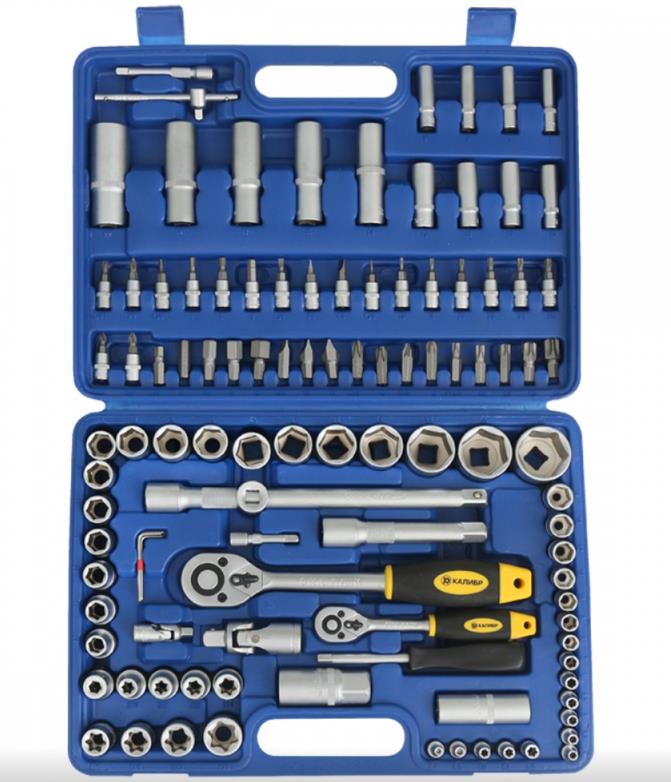 КАЛИБР Набор слесарно-монтажный НСМ-108
