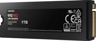 SSD Samsung 990 Pro с радиатором 1TB MZ-V9P1T0CW