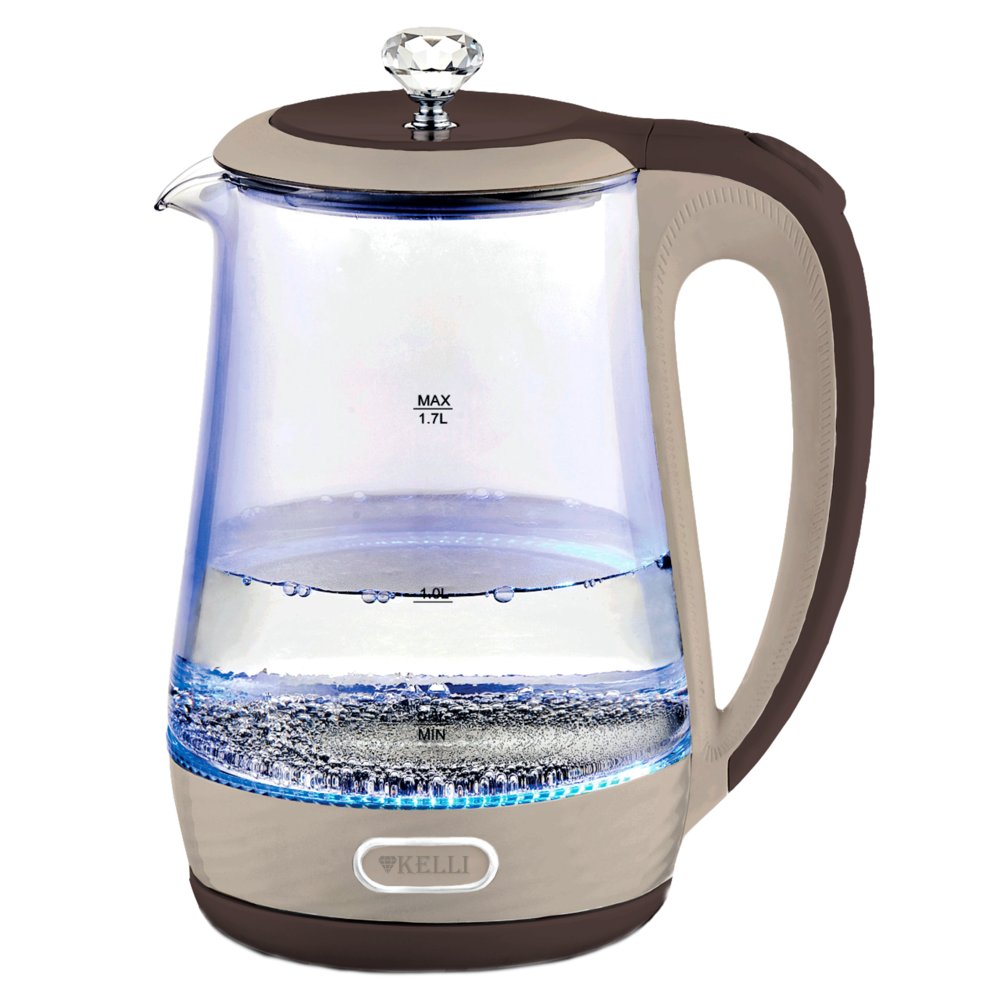 Электрический чайник KELLI KL-1404 (кофейный)