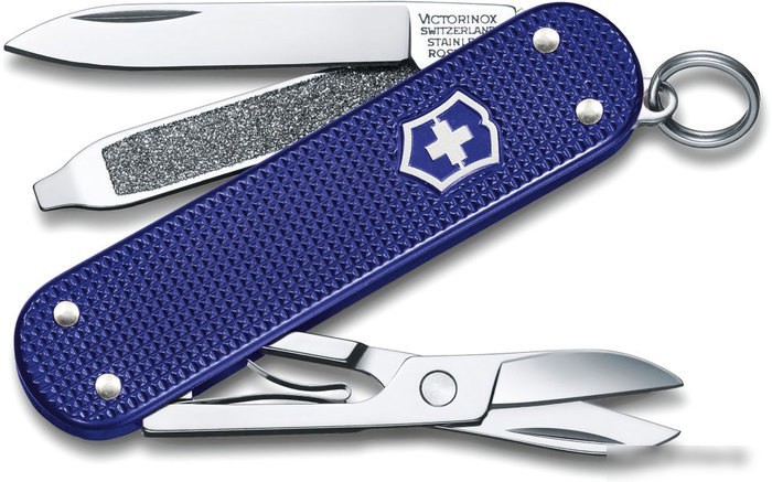 Мультитул Victorinox Classic Alox SD Colors (темно-синий)
