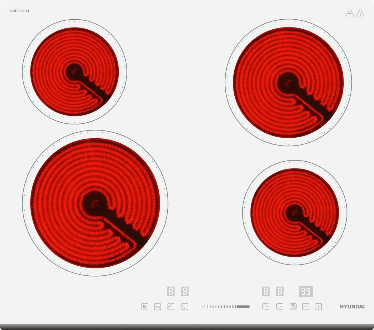 Варочная панель Hyundai HHE 6452 WG