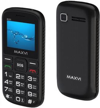 Телефон Maxvi B201 (черный)