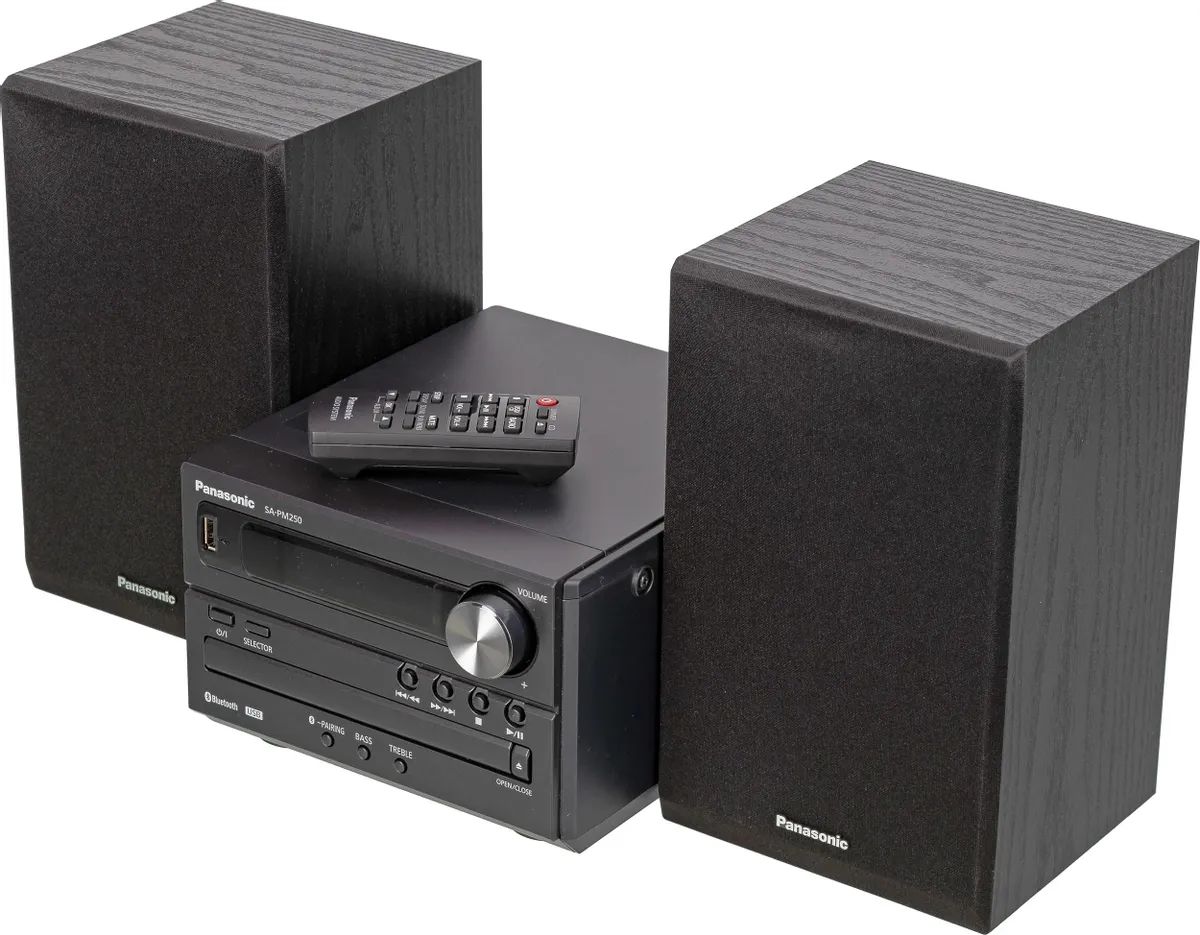 Микро-система Panasonic SC-PM250EE (черный)