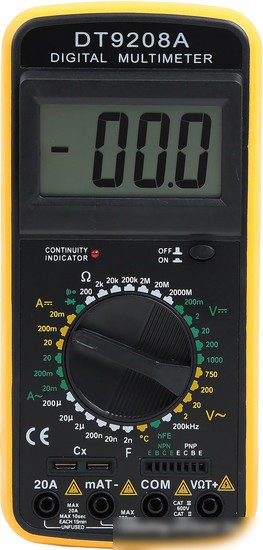 Мультиметр Ресанта DT9208A