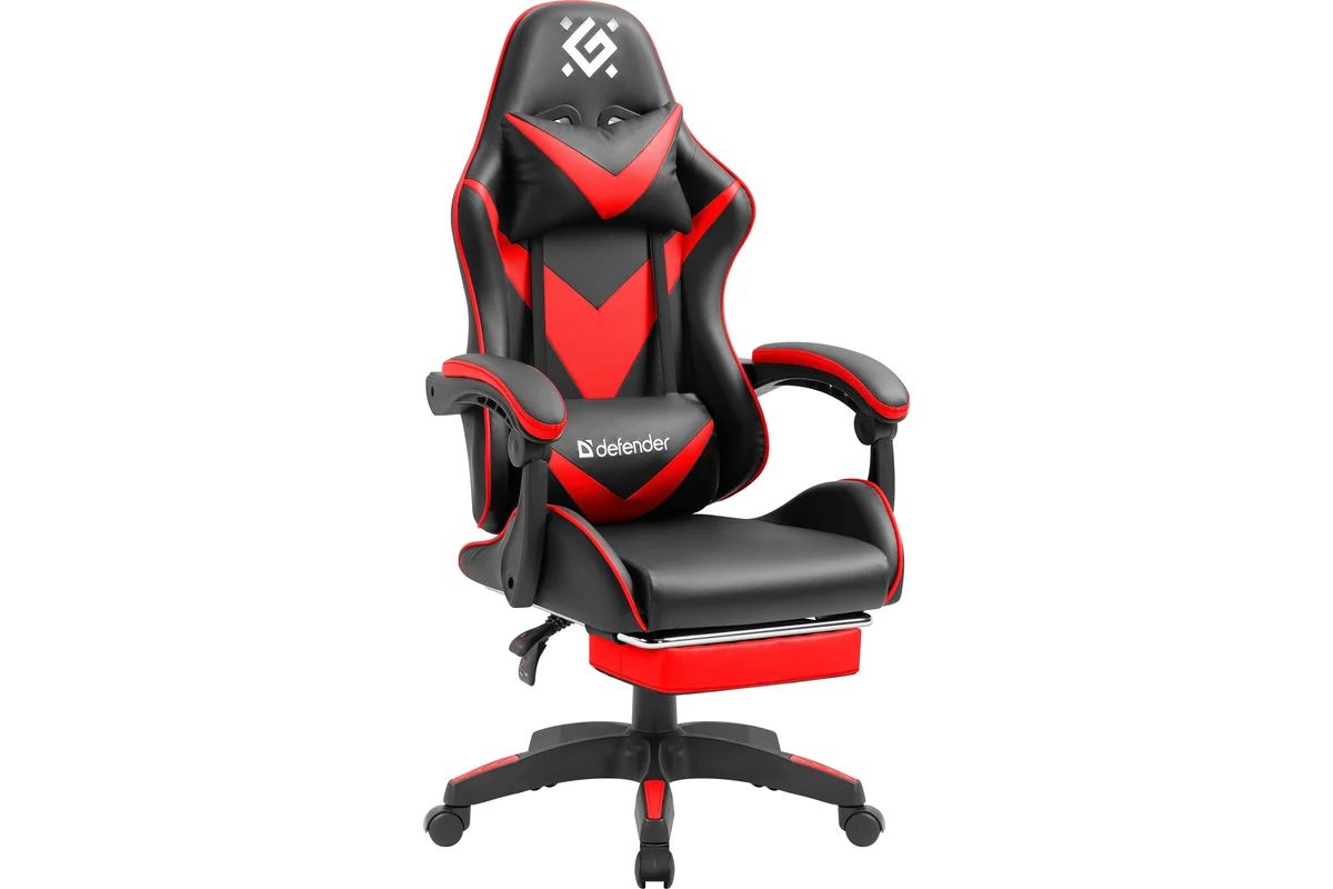 Кресло Defender Minion (черный/красный)