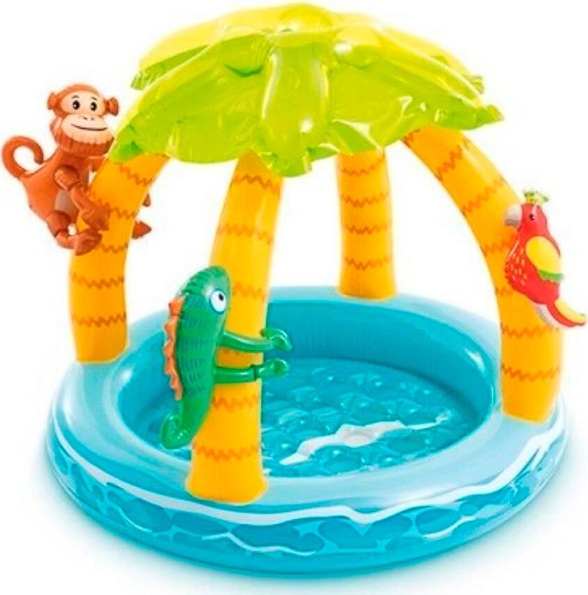 INTEX Надувной бассейн "Тропики" 102х86 см ( Арт. 58417NP)