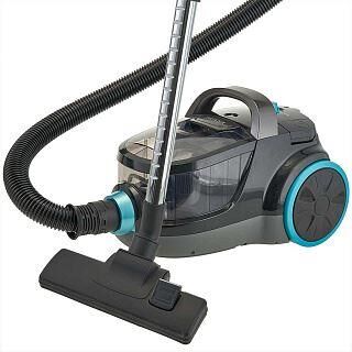 Пылесос Delta Lux DL-0836 (черный/бирюзовый)