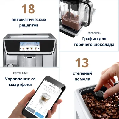 Эспрессо кофемашина DeLonghi PrimaDonna Elite Experience ECAM 650.85.MS