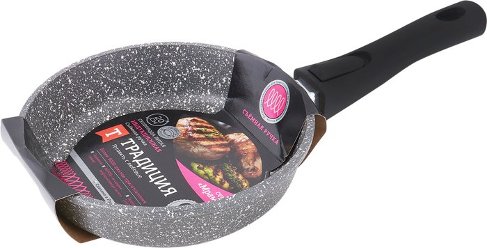 ТРАДИЦИЯ ТМ2205И а/пр литая 20см съемн/руч Мрамор индукция