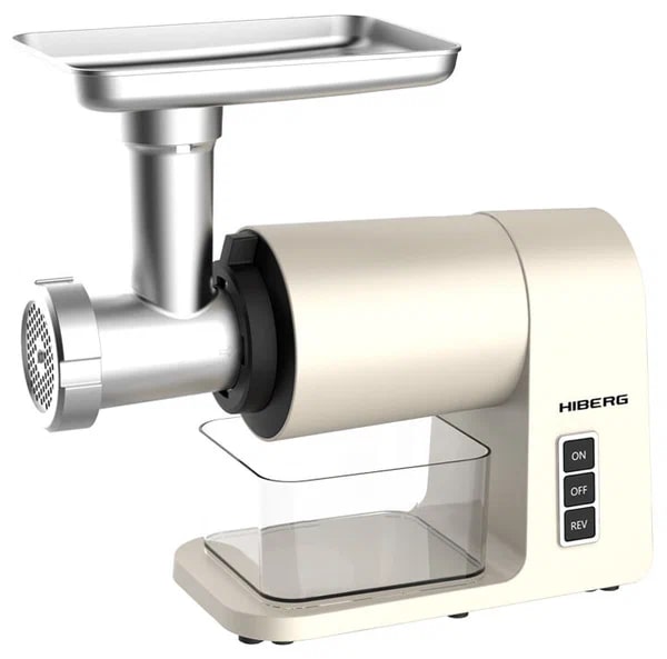 Мясорубка Hiberg MG 990 BS (бежевый)