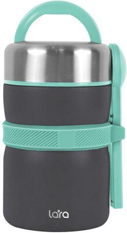Термос для еды Lara LR04-57 2л (серебристый)