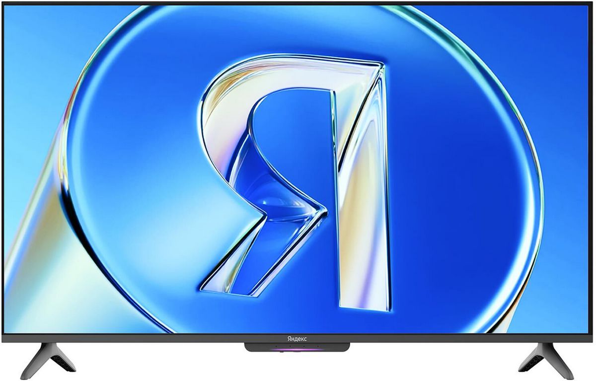 Телевизор Яндекс Яндекс ТВ Станция Бейсик QLED с Алисой 50