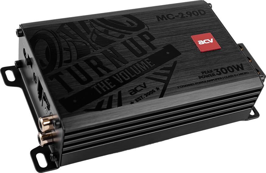 AVC Усилитель ACV MC-2.90D micro 2*90Вт/2-1 канал/4-2Om/High-pass/Low-pass/High-input/D class