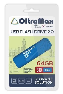 USB Flash OLTRAMAX OM-64GB-310-Blue
