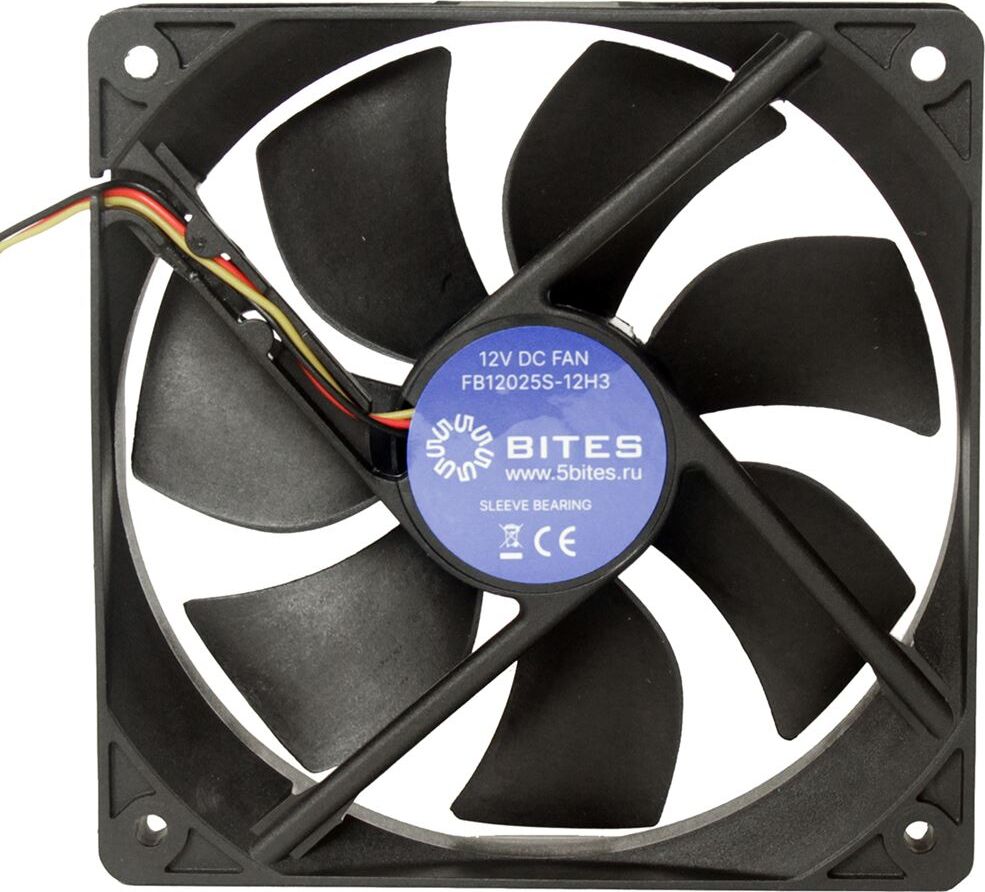 5BITES FB12025S-12H3 120X25 / SLEEVE / 1800RPM / 3P