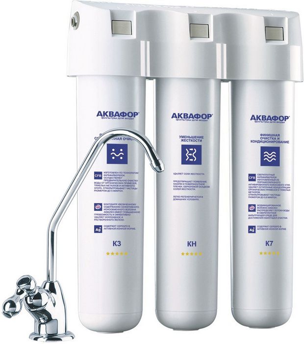 Стационарная система под мойкой АКВАФОР Кристалл А