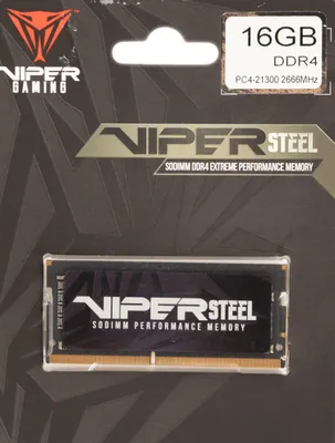 Patriot Viper Steel 16GB DDR4 SODIMM PC4-21300 PVS416G266C8S
