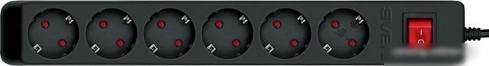 Сетевой фильтр SVEN Optima 6 New (1.8 м)