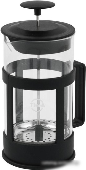 TIMA Френч-пресс "МАРЦИПАН" 800мл. Пластиковая крышка и корпус, боросиликатное стекло. FM-800