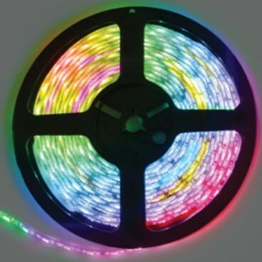 ECOLA S10M07ESB LED STRIP 220V STD 7,2W/M IP68 14X7 30LED/M RGB разноцветная лента 10м