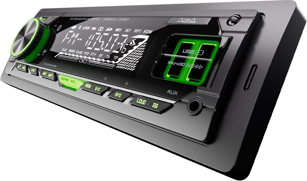 USB-магнитола Aura Fireball-306BT