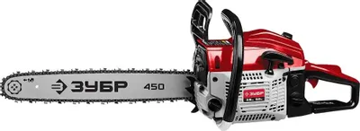 ЗУБР ПБЦ-М52-45 бензопила, 52 см3, шина 45 см