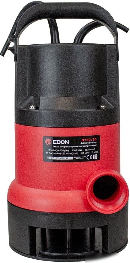 EDON Q750/35 Дренажный насос , 37629