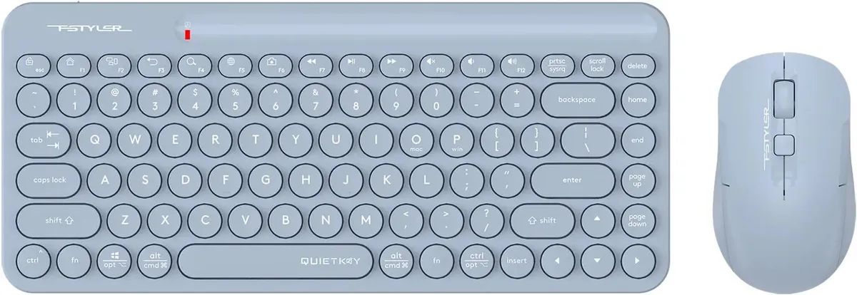 Офисный набор A4Tech Fstyler FG3200 Air (синий)