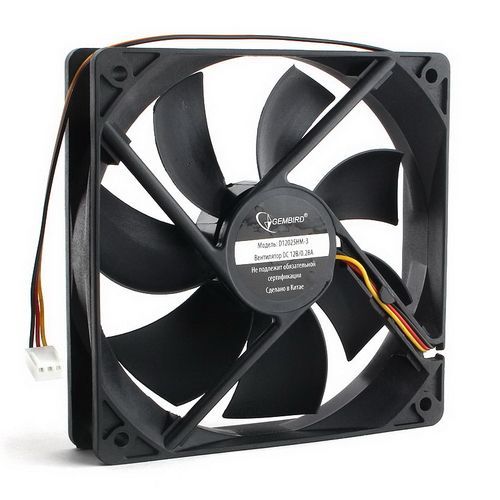 Вентилятор для корпуса Gembird D12025HM-3