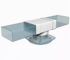 Соединитель ERA 612ТФ10П Т-обр.60х120 с выходом на фланц.