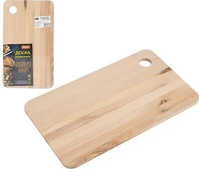 MALLONY Доска разделочная Sencillo 18х31см (массив берёзы 8мм) (986058)