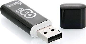SmartBuy Glossy Black 8GB (SB8GBGS-K)