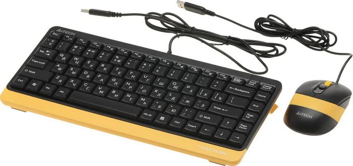 A4Tech Fstyler F1110 (черный/желтый)