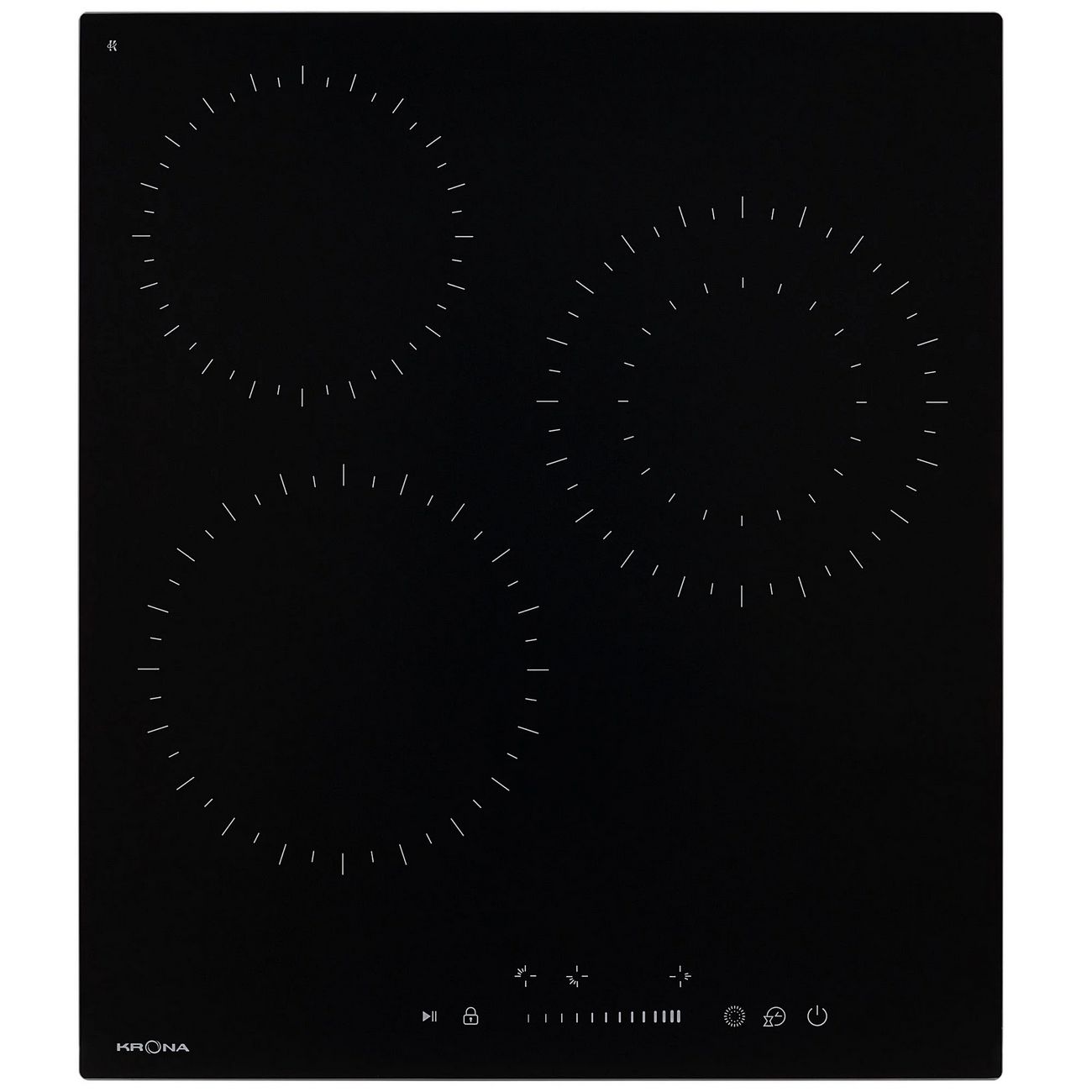 Варочная панель Krona Zauber 45 BL 1DZTS