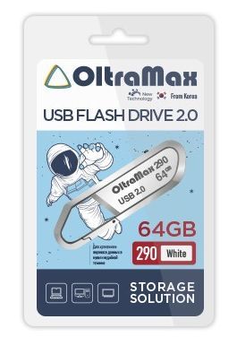 USB Flash OLTRAMAX OM-64GB-290-White