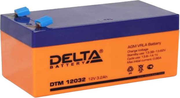 Delta DTM 12032 (12В/3.2 А·ч)