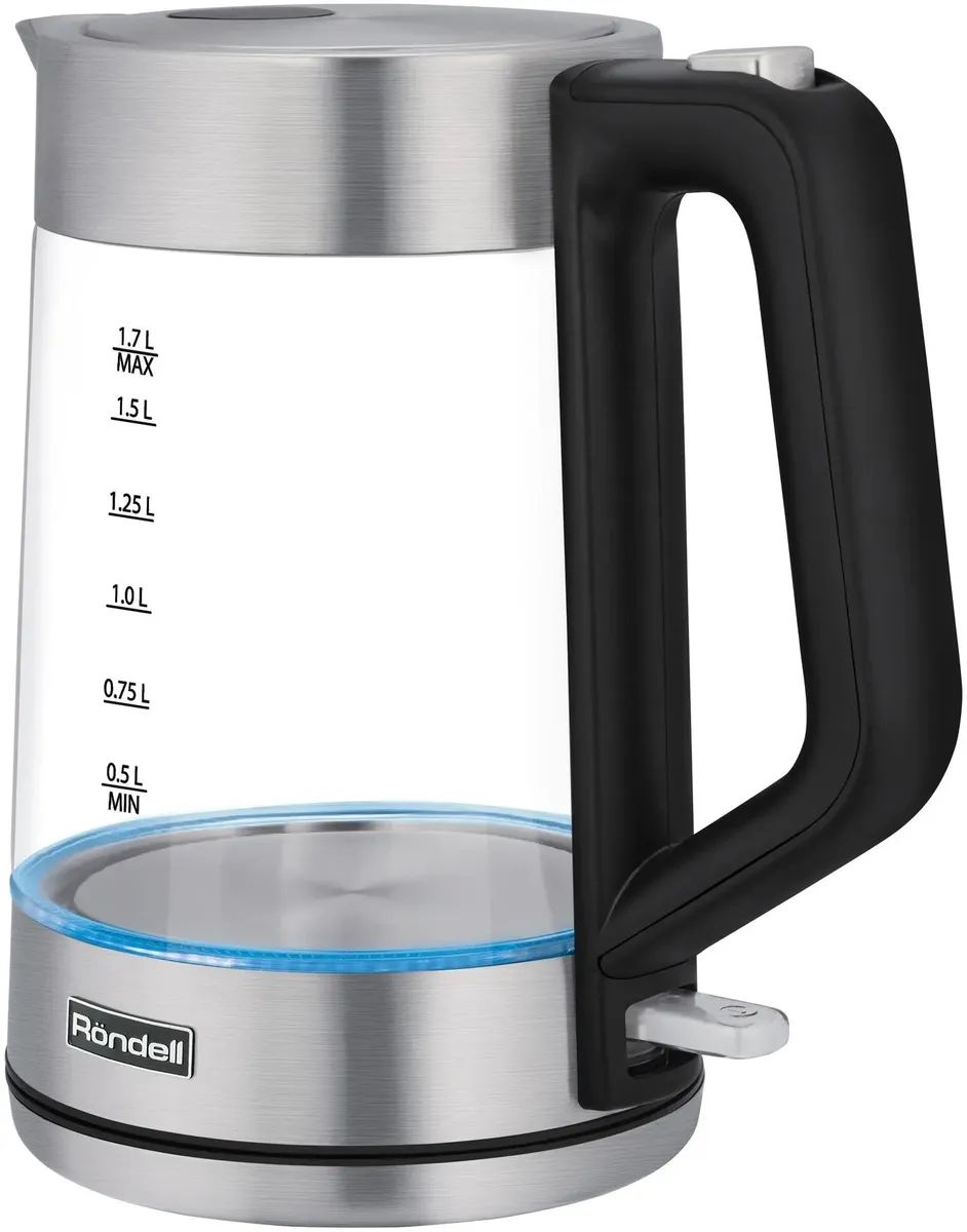 RONDELL RDE-1008 1.7л. 2200Вт прозрачный (стекло)