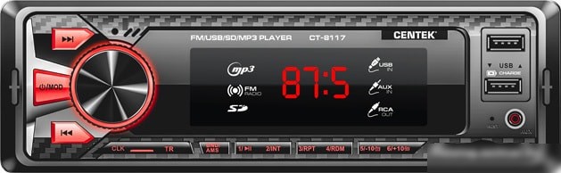 USB-магнитола CENTEK CT-8117