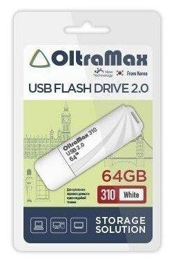 USB Flash OLTRAMAX OM-64GB-310-White