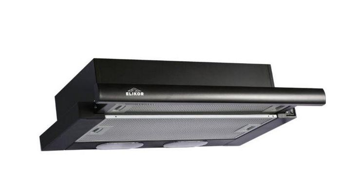 Кухонная вытяжка Elikor Интегра 60П-400-В2Л (черный)