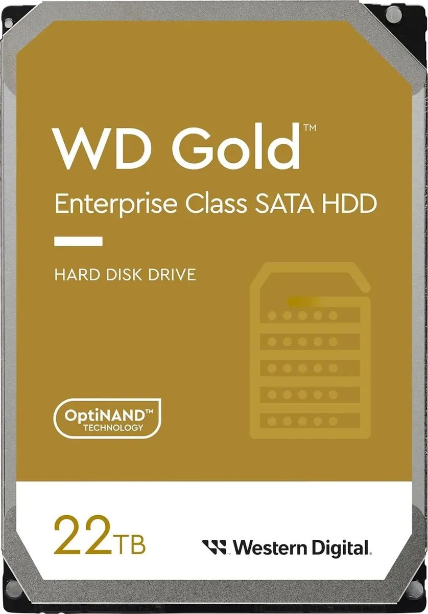 WD Gold 22TB WD221KRYZ