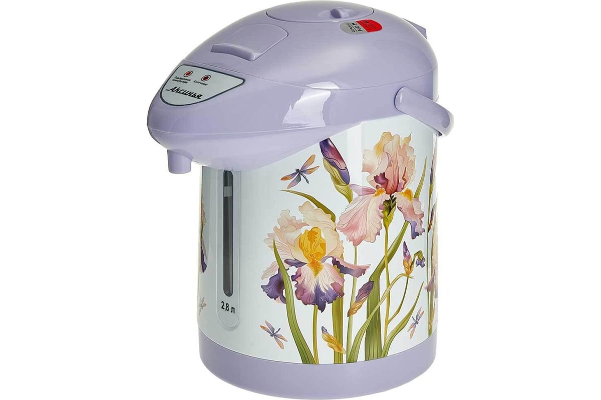 Термопот Аксинья КС-1805 (ирисы)