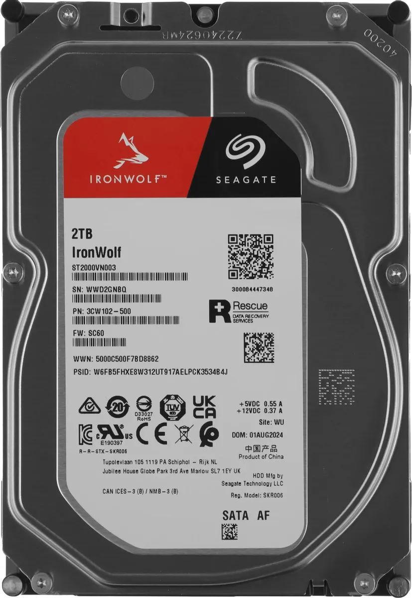Seagate IronWolf 2TB ST2000VN003